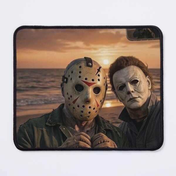 Item preview, Halloween Tshirts Michael Myers Jason Voorhees designed and sold by Dibarassi.