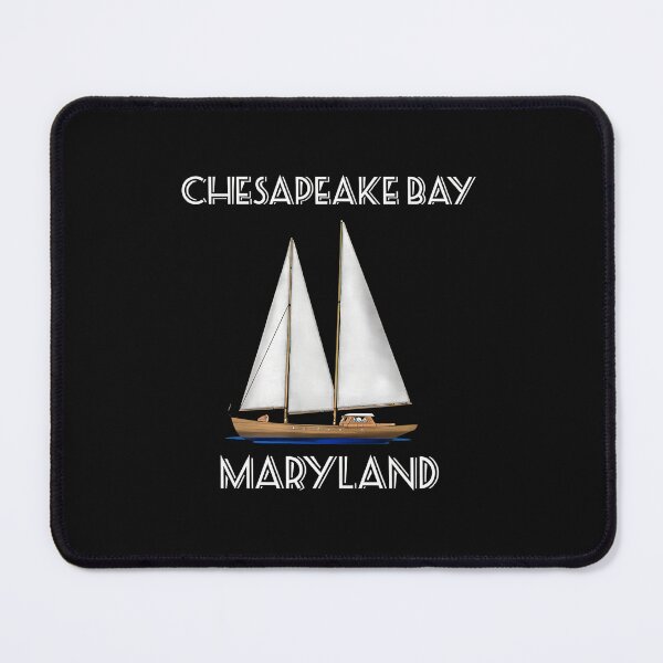 Item preview, Chesapeake Bay Maryland Sailboat Vintage Art designed and sold by corlobfrin.