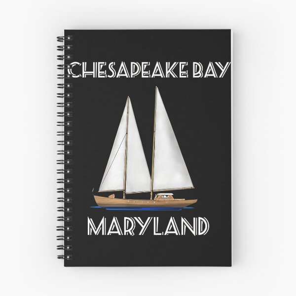 Item preview, Chesapeake Bay Maryland Sailboat Vintage Art designed and sold by corlobfrin.