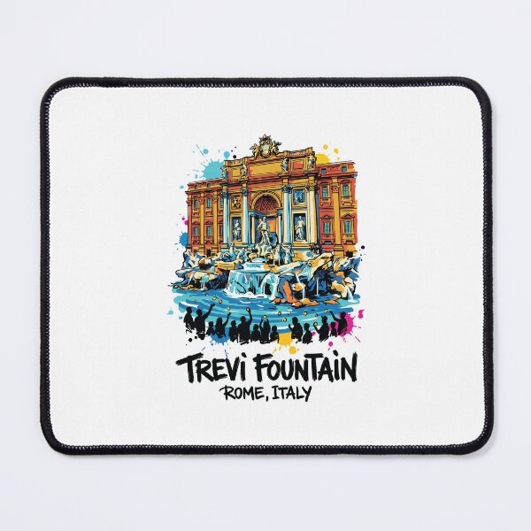Item preview, Trevi Fountain Rome Italy Art Print designed and sold by Merch by Das Design Studio.