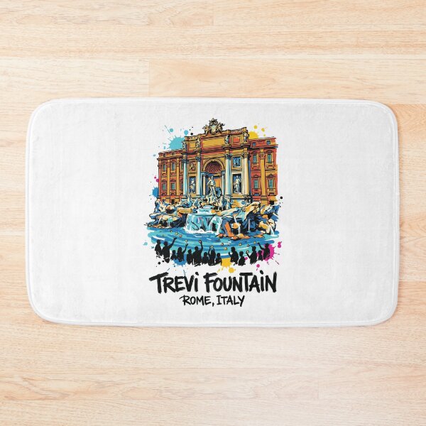 Item preview, Trevi Fountain Rome Italy Art Print designed and sold by Merch by Das Design Studio.