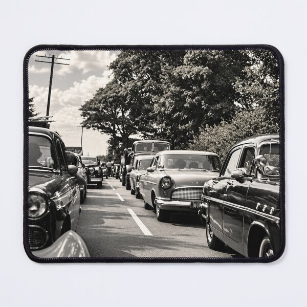 Item preview, Vintage Traffic B&W Print designed and sold by RScreate.