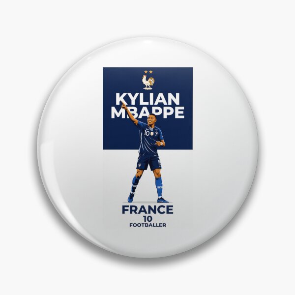Item preview, French Legend Number 10 Mbappe Football Art designed and sold by MA D.
