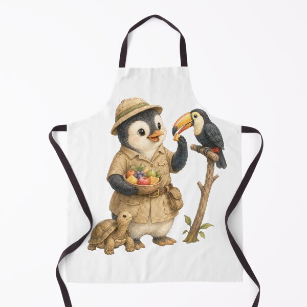 Item preview, Cute Penguin Zookeeper designed and sold by photoparadise22.