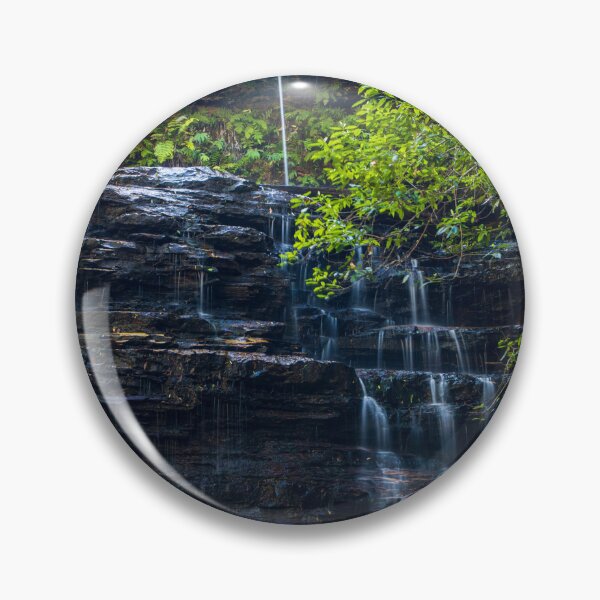 Item preview, Serena cascada forestal en medio de una naturaleza exuberante. designed and sold by Michael Cherne.