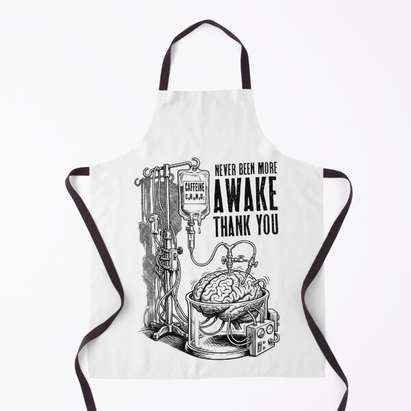 Item preview, Caffeine Drip Human Brain Coffee Lover Never Been More Awake designed and sold by GrandeDuc.