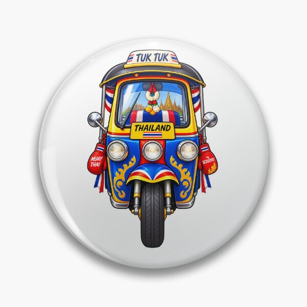 Item preview, Thai Tuk Tuk Vintage Vehicle Illustration designed and sold by Mhop2.
