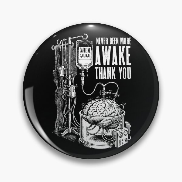 Item preview, Caffeine Drip Human Brain Coffee Lover Never Been More Awake designed and sold by GrandeDuc.