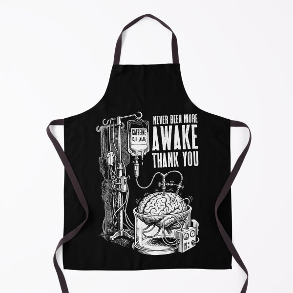 Item preview, Caffeine Drip Human Brain Coffee Lover Never Been More Awake designed and sold by GrandeDuc.