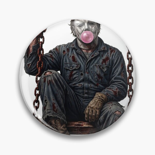 Item preview, Funny Halloween Tshirts Michael Myers Bubble Gum designed and sold by Dibarassi.
