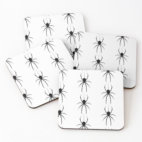 Item preview, Hanging Black Spider Silhouette — Spooky Halloween Vector Graphic designed and sold by LYAN-STORE.