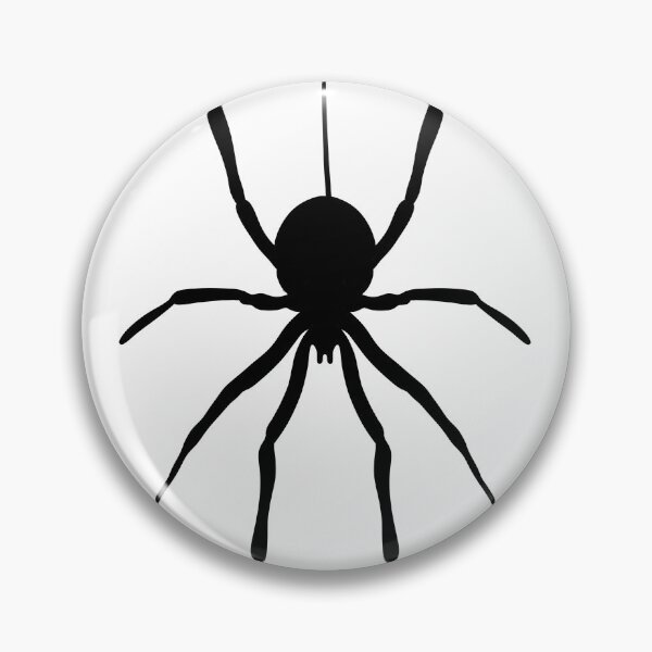 Item preview, Hanging Black Spider Silhouette — Spooky Halloween Vector Graphic designed and sold by LYAN-STORE.
