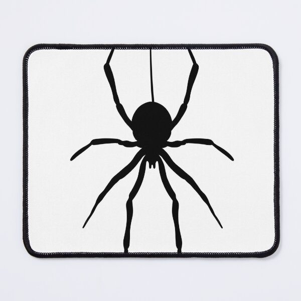 Item preview, Hanging Black Spider Silhouette — Spooky Halloween Vector Graphic designed and sold by LYAN-STORE.