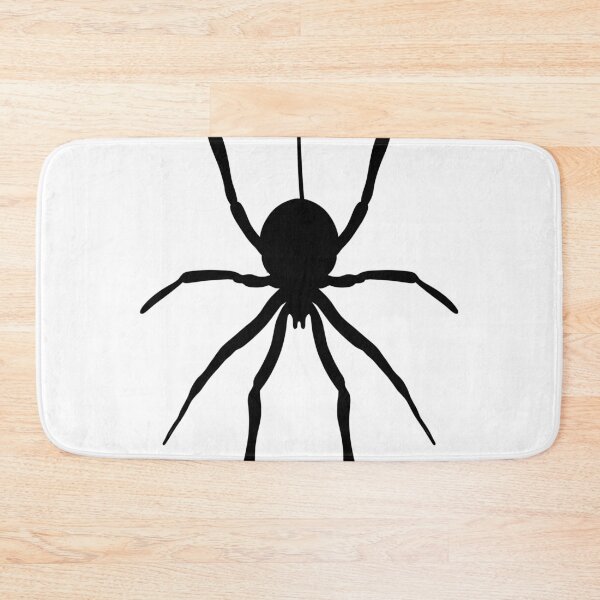 Item preview, Hanging Black Spider Silhouette — Spooky Halloween Vector Graphic designed and sold by LYAN-STORE.
