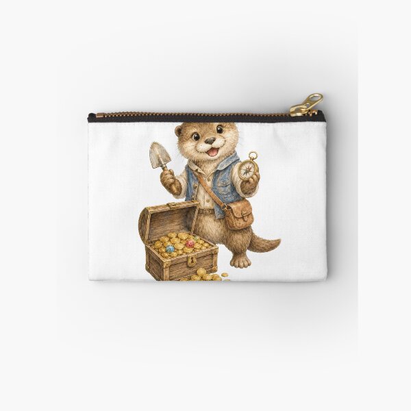 Item preview, Cute Otter Treasure Hunter designed and sold by photoparadise22.