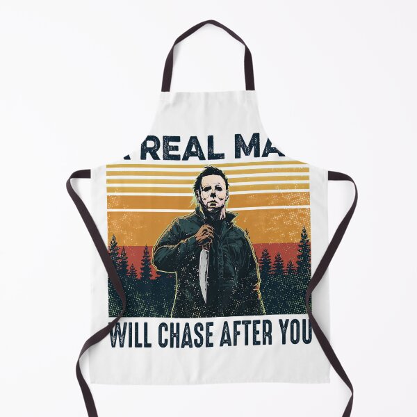 Item preview, Halloween Tshirts Michael Myers A Real Man Will Chase After You designed and sold by Dibarassi.