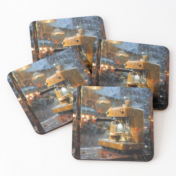 Item preview, Rainy Evening Espresso Warmth designed and sold by ONYX Pixee.