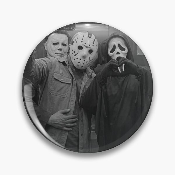 Item preview, Funny Halloween Tshirts Michael Myers Jason Voorhees Ghostface Elevator designed and sold by Dibarassi.