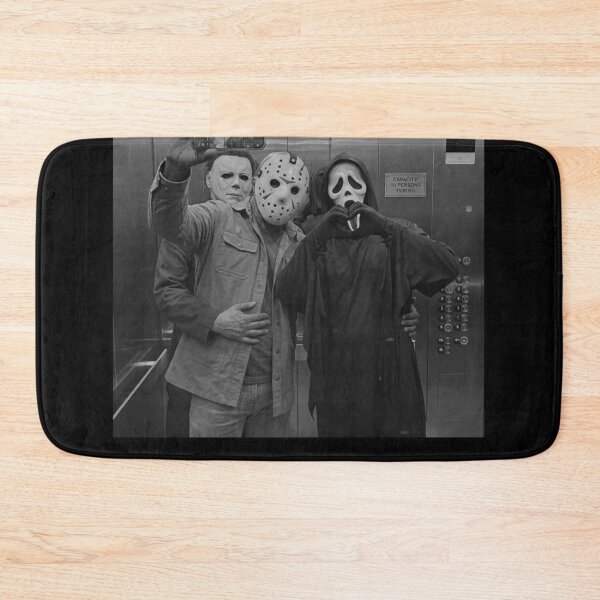 Item preview, Funny Halloween Tshirts Michael Myers Jason Voorhees Ghostface Elevator designed and sold by Dibarassi.