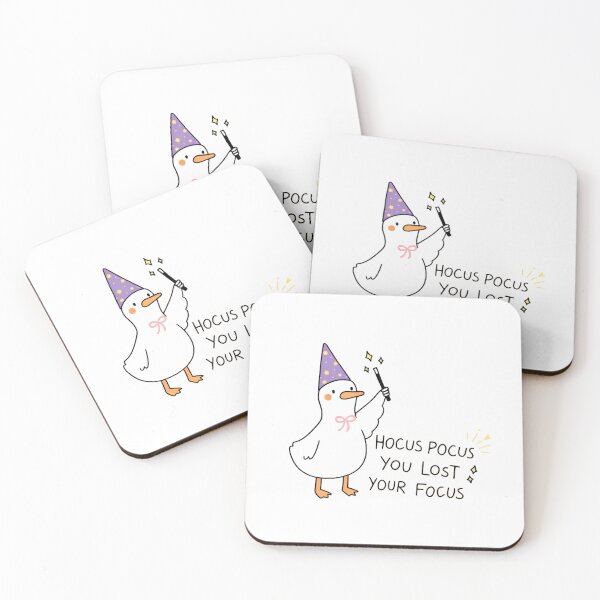 Item preview, Hocus Pocus You Lost Your Focus – Funny Magic Goose designed and sold by AaryaGraphics.