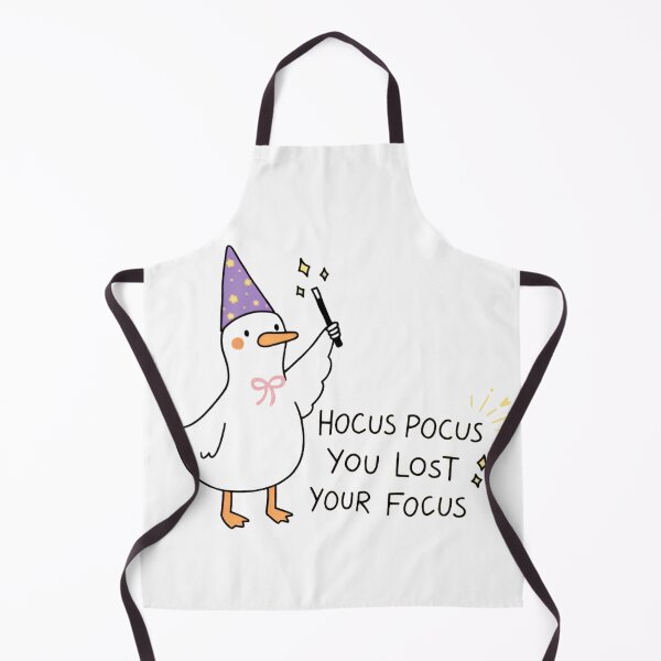 Item preview, Hocus Pocus You Lost Your Focus – Funny Magic Goose designed and sold by AaryaGraphics.