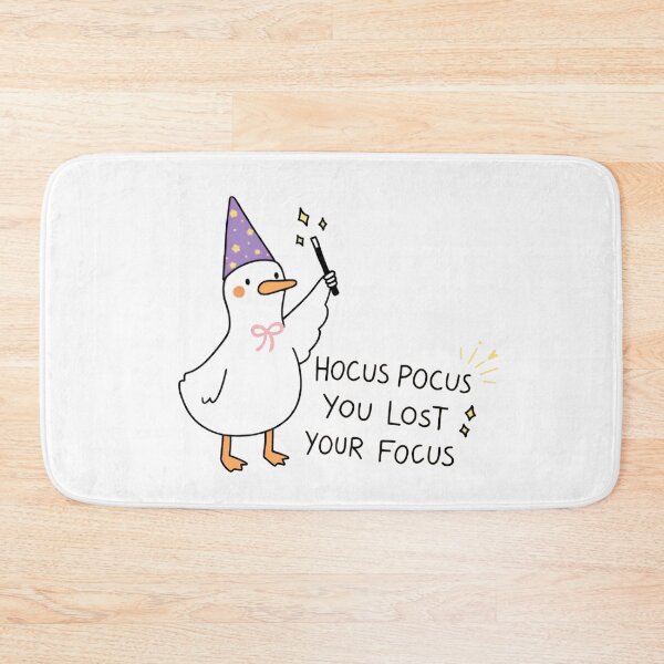 Item preview, Hocus Pocus You Lost Your Focus – Funny Magic Goose designed and sold by AaryaGraphics.