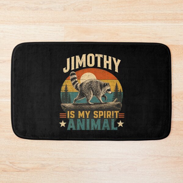 Item preview, Jimothy Raccoon Is My Spirit Animal Retro Sunset designed and sold by leocreatives.