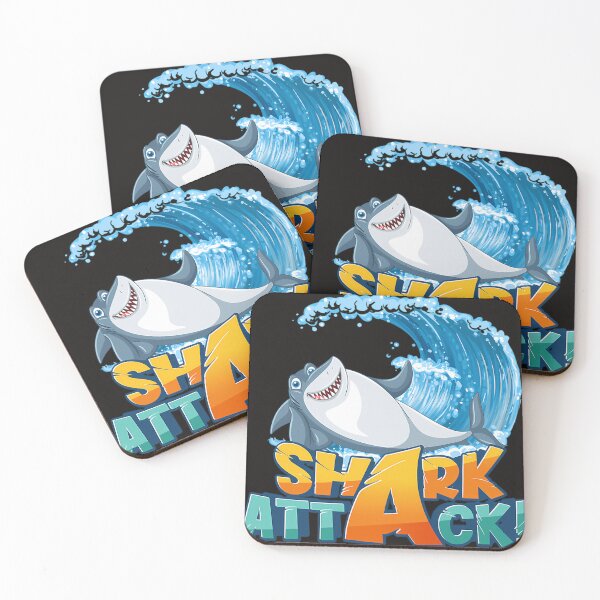 Item preview, Shark Attack designed and sold by REALGKDFASHION.