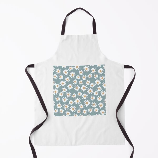 Item preview, Blue Daisies - Daisy Pattern Floral Florals Flower Retro Vintage 70S Camel Brown Rust Earthy Terracotta designed and sold by pedersonceles27.