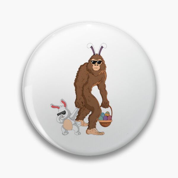 Artikelvorschau, Lustiges Bigfoot-Hasen-Ostershirt für Kinder, lustiges Ostershirt für Männer und Frauen entworfen und verkauft von MeanMachine603.