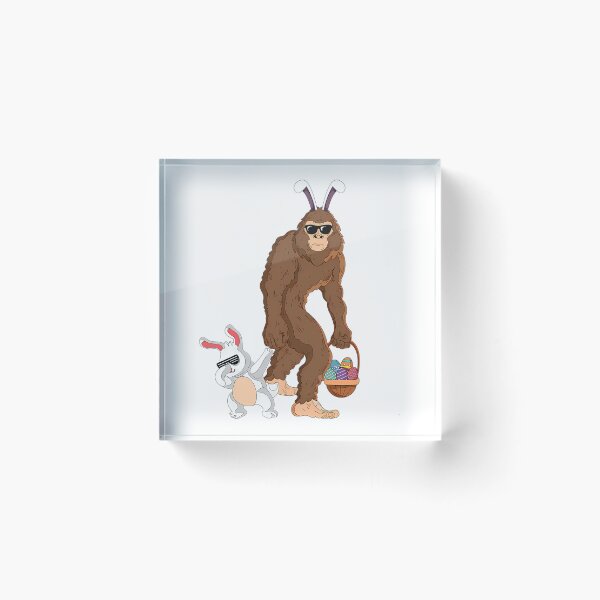Artikelvorschau, Lustiges Bigfoot-Hasen-Ostershirt für Kinder, lustiges Ostershirt für Männer und Frauen entworfen und verkauft von MeanMachine603.