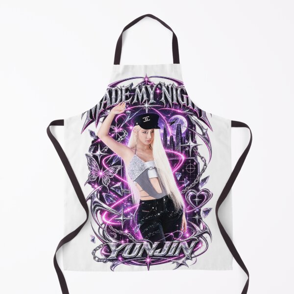 Item preview, Yunjin Blonde LE SSERAFIM Chrome Script Sticker | Y2K Pink Heart Frame designed and sold by Valereekmerch.