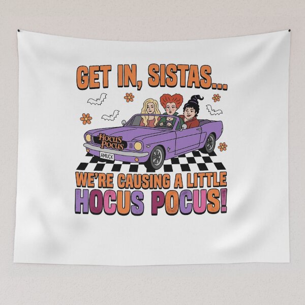 Item preview, Get In Sistas Hocus Pocus Witches Halloween designed and sold by KroghDs.