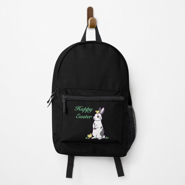 Item preview, Happy Easter Black And White Bunny designed and sold by MeanMachine603.