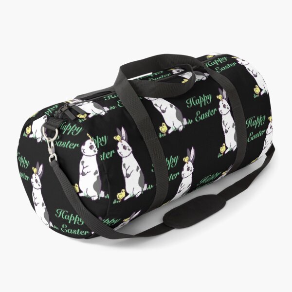 Item preview, Happy Easter Black And White Bunny designed and sold by MeanMachine603.