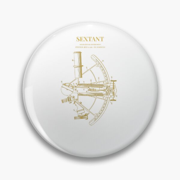Item preview, Vintage Nautical Sextant Patent Art Sailor Gift designed and sold by incognipress.