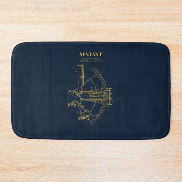 Item preview, Vintage Nautical Sextant Patent Art Sailor Gift designed and sold by incognipress.