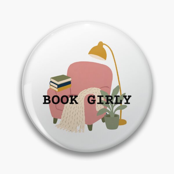 Item preview, Book Girly Cute Bookish Girl Book Lover BookTok Reading Sticker designed and sold by By The Moon.