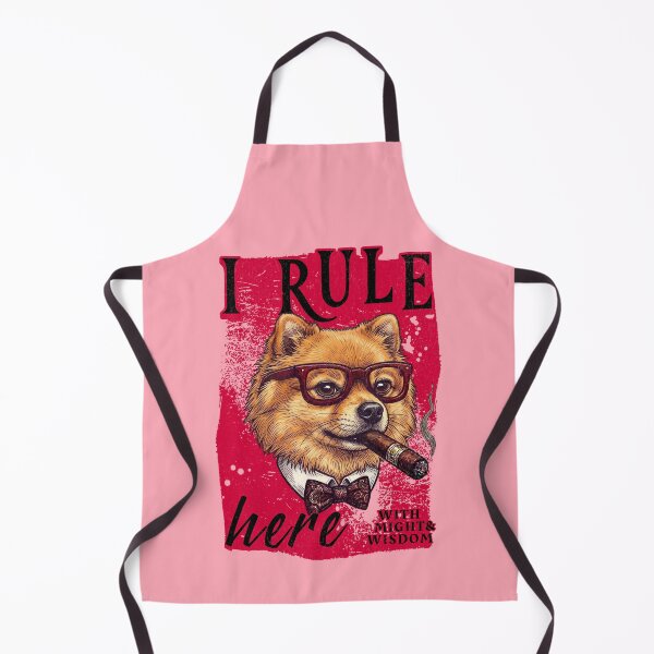 Item preview, Pomeranian Cigar Mafia Boss - I Rule Here designed and sold by PixelsPaws.