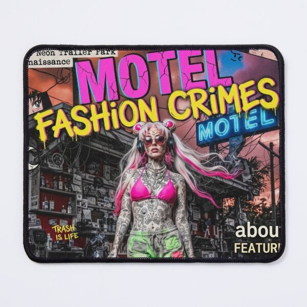 Item preview, Neon Motel Rebel in Asphalt Mode designed and sold by Print Fiction.