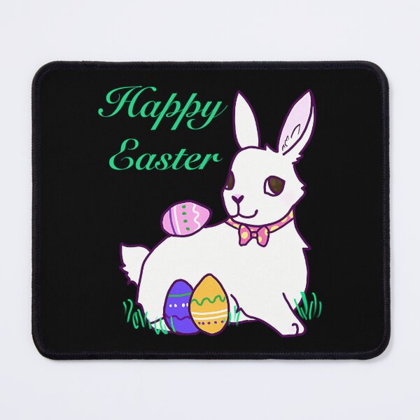 Item preview, Happy Easter White Rabbit designed and sold by MeanMachine603.