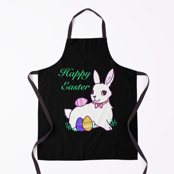 Item preview, Happy Easter White Rabbit designed and sold by MeanMachine603.