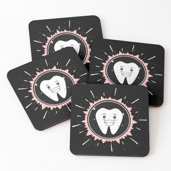 Item preview, Cute Smiling Tooth with Braces Graphic designed and sold by corlobfrin.