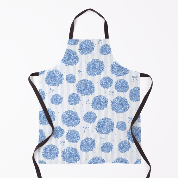 Item preview, Pretty Blue Hydrangeas Coastal Cottage Aesthetic designed and sold by TheSmartyArty.