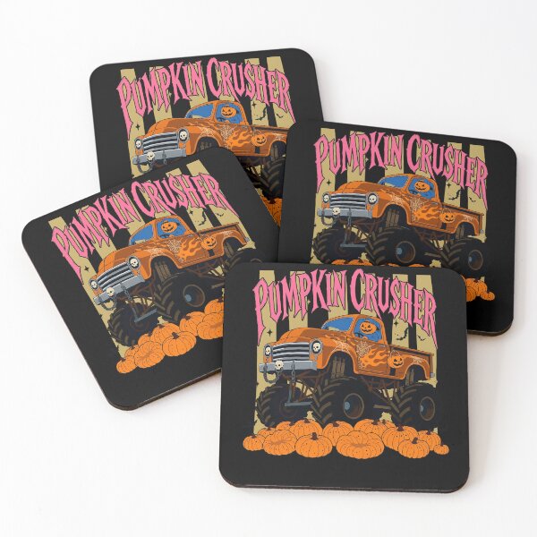 Item preview, Pumpkin Crusher Monster Truck Halloween Kids designed and sold by KroghDs.