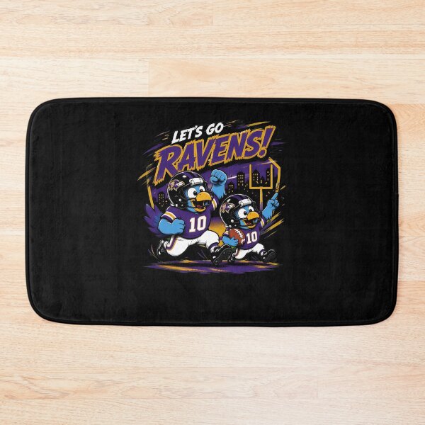 Item preview, LET'S GO RAVENSS Cartoon Football Fan  designed and sold by visionnen.