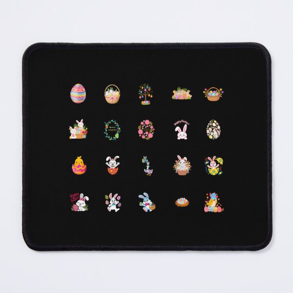 Item preview, Huge Easter Sticker Pack - 20 Cute Bunny  Floral Designs designed and sold by MeanMachine603.