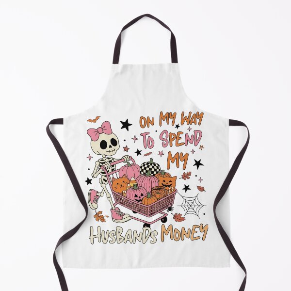 Aperçu de l'œuvre Dépenser l'argent de mon mari - Halloween squelette créée et vendue par KroghDs.