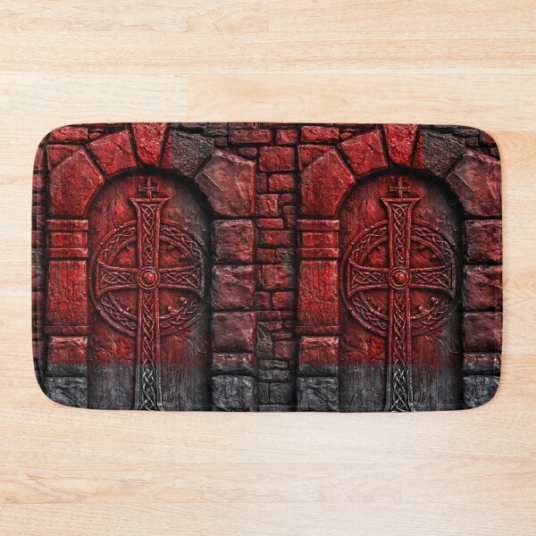 Item preview, Crimson Castle Arches Masonry - Medieval Art designed and sold by Piotrek0001.