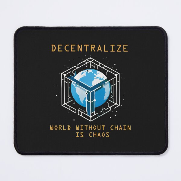 Item preview, Decentralize World Without Chain Is Chaos Globe designed and sold by alaiuggrobe.